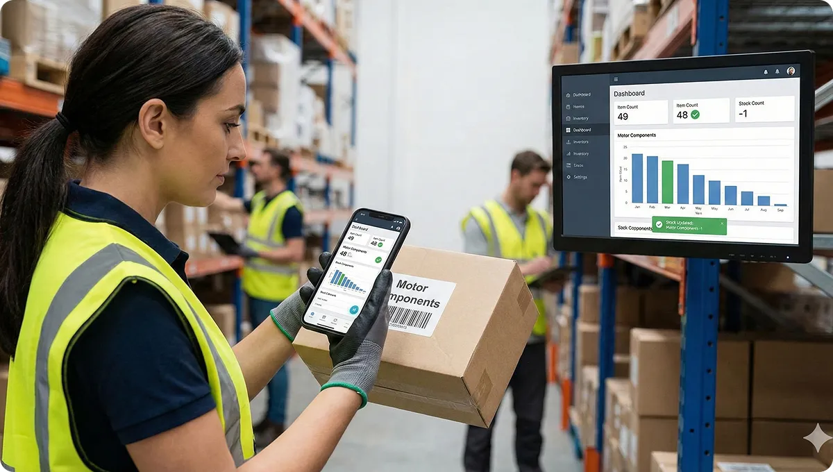 Real-time inventory visibility