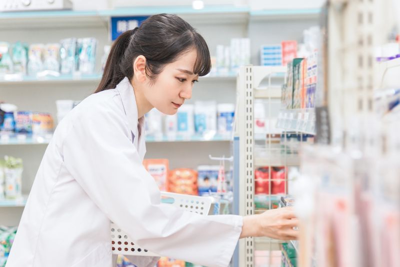 食品構成比が大きいドラッグストアはどこ？